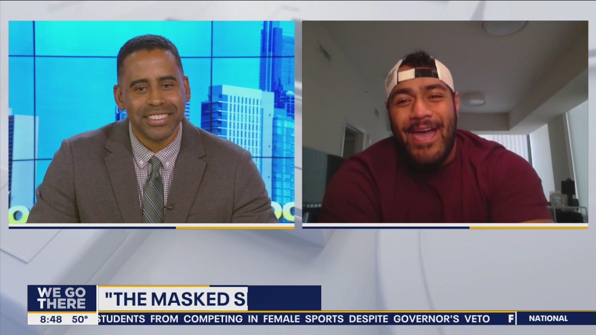 Philadelphia Eagles' Jordan Mailata discusses his experience on The Masked Singer